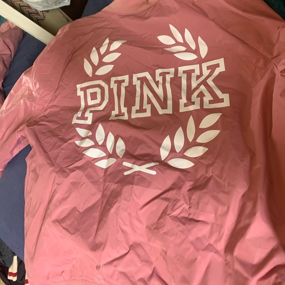 Pink Bomber Jacket - Picture 2 of 3